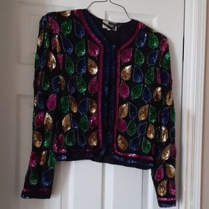 Multi-color Sequin Jacket